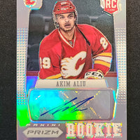 2012-13 Prizm Rookie Auto #60 Akim Aliu Calgary Flames