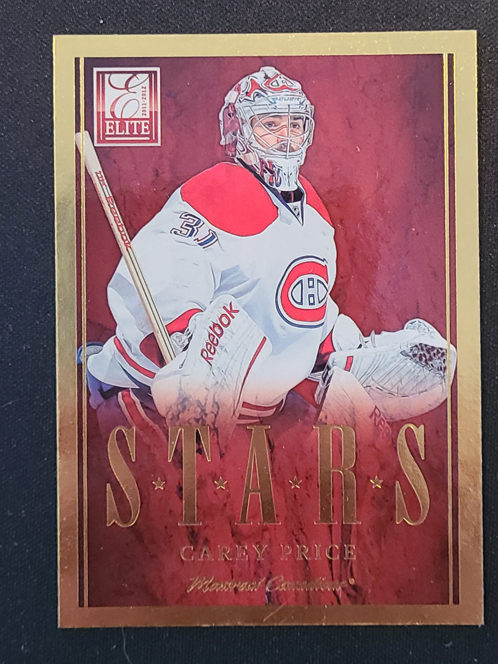 2012-13 Panini Elite Stars #9 Carey Price Montreal Canadiens