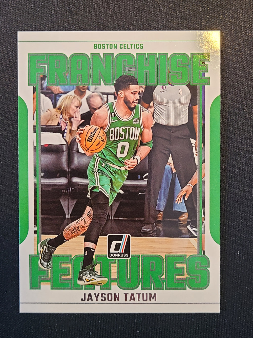 2023-24 Donruss Basketball Franchise Features #1 Jayson Tatum Boston Celtics