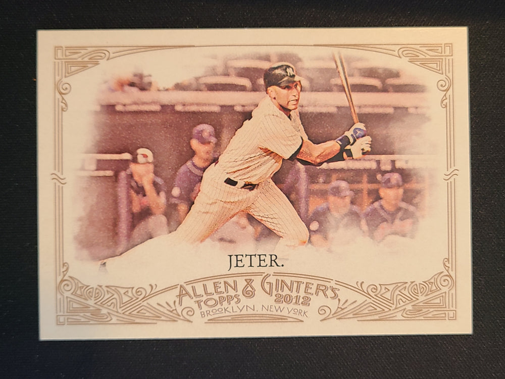 2012 Topps Allen & Ginter's #274 Derek Jeter NY Yankees
