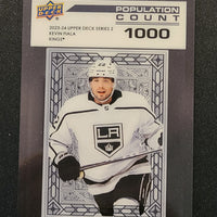 2023-24 Upper Deck Series 2 Population Count 1000 #PC-38 Kevin Fiala LA Kings