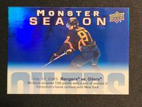 
              2023-24 Upper Deck Series 2 Monster Season Connor McDavid Insert Set (List)
            
