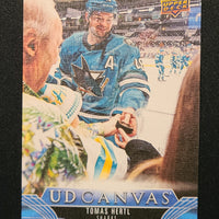 2023-24 Upper Deck Series 2 Canvas Base (List)