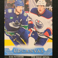 2023-24 Upper Deck Series 2 Canvas Base (List)