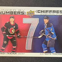 2023-24 Tim Hortons Duos Linked By Numbers (List)