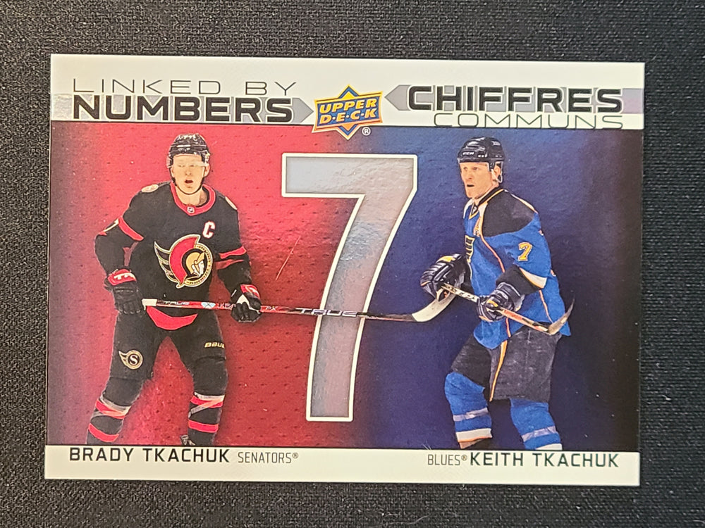 2023-24 Tim Hortons Duos Linked By Numbers (List)