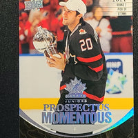 2023-24 Team Canada Juniors Prospectus Momentous #PM-35 Zack Ostapchuk