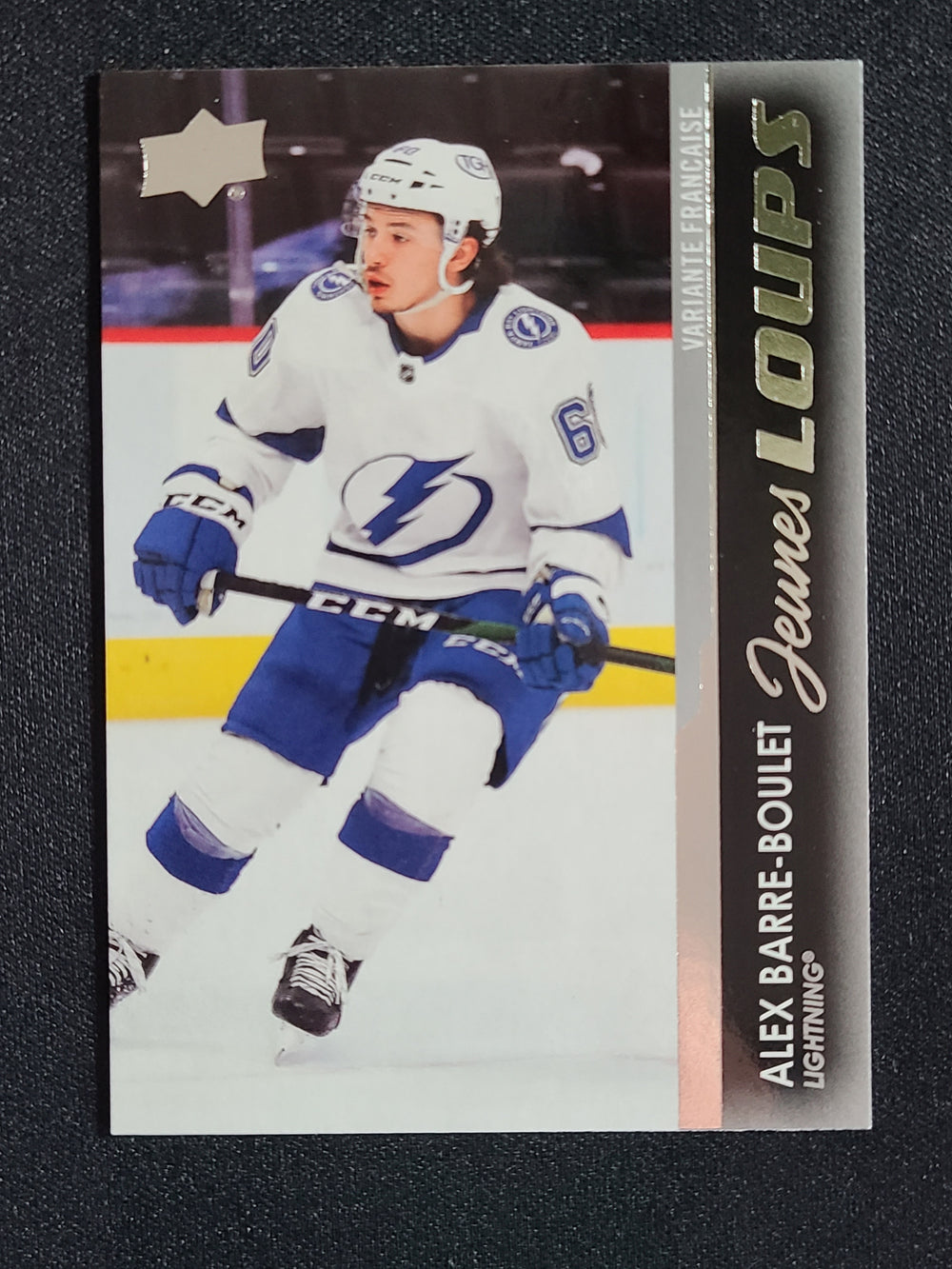 2021-22 Upper Deck Young Guns French #241 Alex Barre-Boulet Tampa Bay Lightning