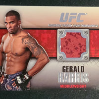 2011 Topps UFC Authentic Fighter Worn Memorabilia #FR-GH Gerald Harris