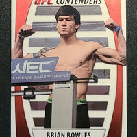 2011 Topps UFC Title Shot Authentic Contenders (List)