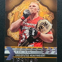 2011 Topps UFC Title Shot Championship Chronology #CC-17 Brock Lesnar