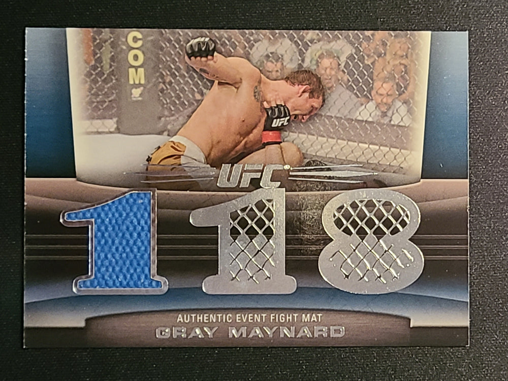 2011 Topps UFC Title Shot Authentic Fight Mat UFC 118 #FM-GM Gray Maynard