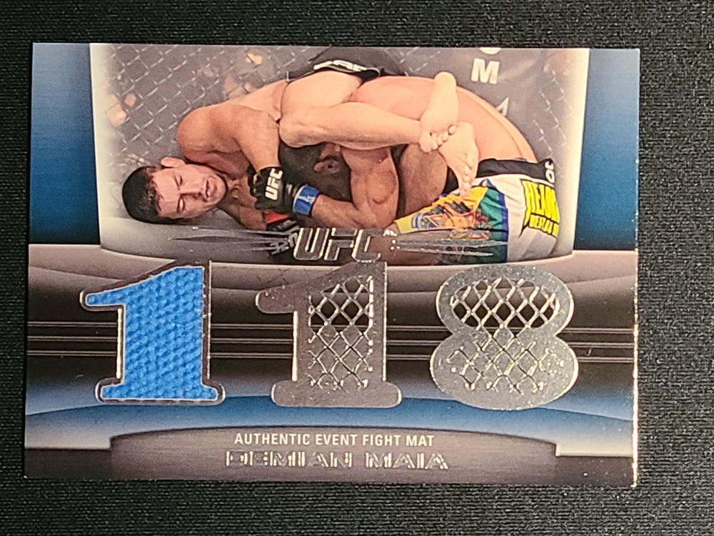 2011 Topps UFC Title Shot Authentic Fight Mat UFC 118 #FM-DMA Demian Maia