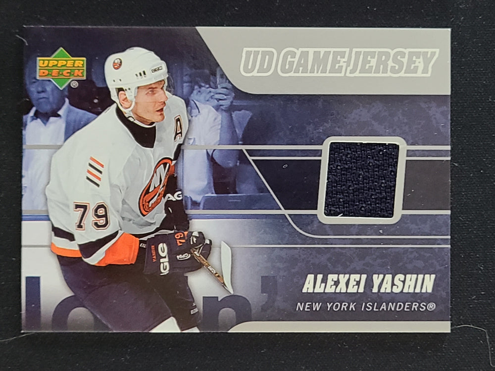 2006-07 Upper Deck Game Jersey #J-AY Alexei Yashin NY Islanders