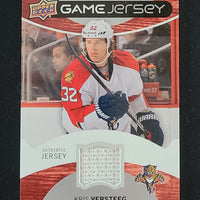 2012-13 Upper Deck Game Jersey (List)