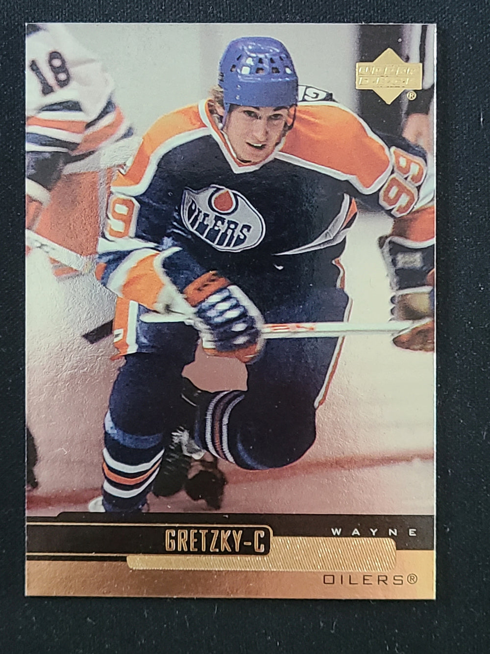 1999-00 Upper Deck Gold Reserve #1 Wayne Gretzky Edmonton Oilers