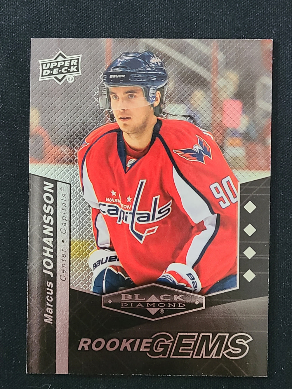 2010-11 Black Diamond Rookie Gems #203 Marcus Johansson Washington Capitals