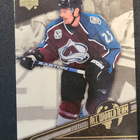 2006-07 Upper Deck All World Team #AW10 Milan Hejduk Colorado Avalanche