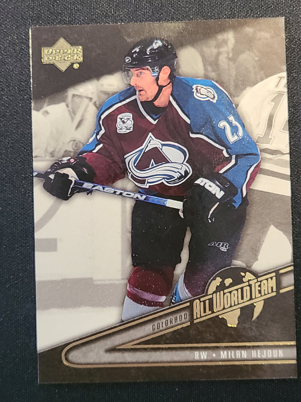 2006-07 Upper Deck All World Team #AW10 Milan Hejduk Colorado Avalanche