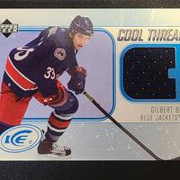 2005-06 Ice Cool Threads #CT-GB Gilbert Brule Columbus Blue Jackets