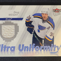 2007-08 Fleer Ultra Uniformity #U-DW Doug Weight St. Louis Blues