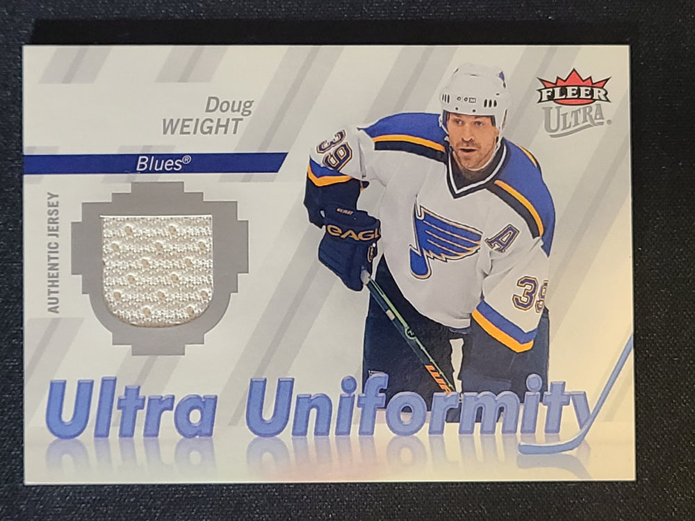 2007-08 Fleer Ultra Uniformity #U-DW Doug Weight St. Louis Blues