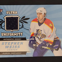 2006-07 Fleer Ultra Uniformity #U-SW Stephen Weiss Florida Panthers