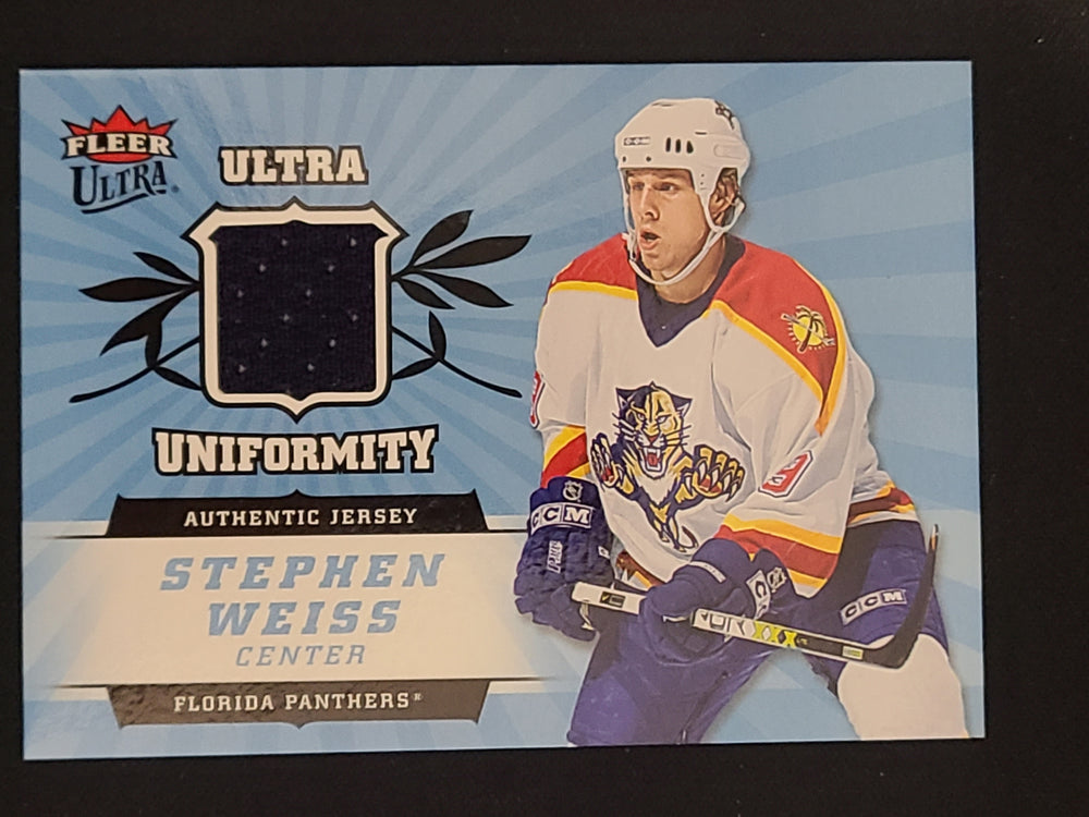 2006-07 Fleer Ultra Uniformity #U-SW Stephen Weiss Florida Panthers