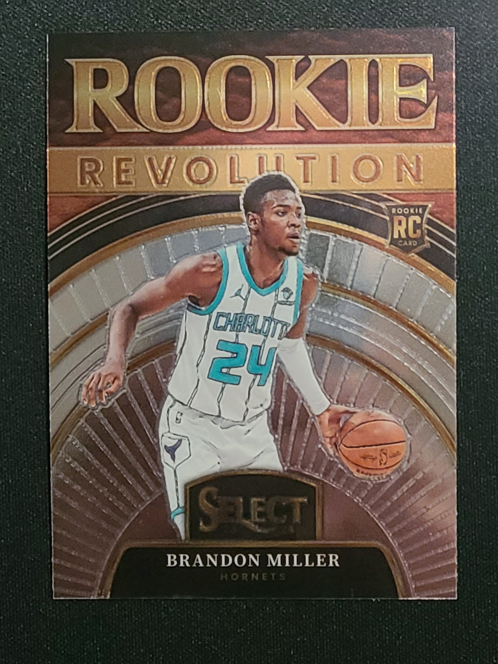 2023-24 Panini Select Rookie Revolution #5 Brandon Miller Charlotte Hornets RC