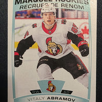 2019-20 OPC Marquee Rookies (List)