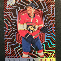 2023-24 Upper Deck Extended Seeing Red Silver and Gold Variations (List)