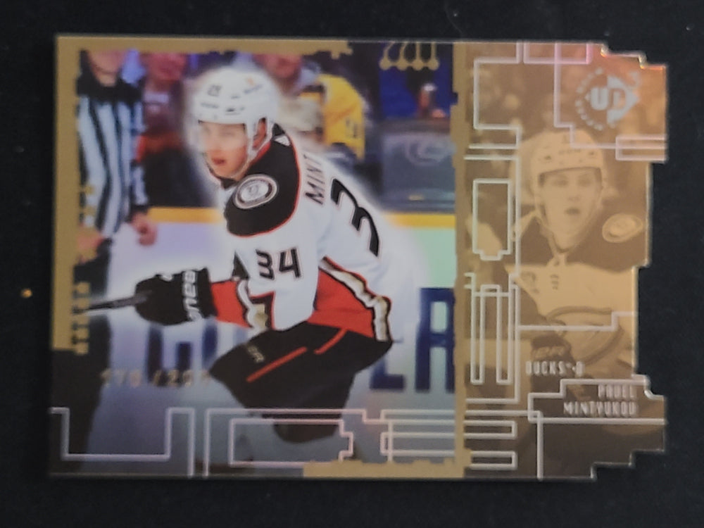 2023-24 Upper Deck Extended UD3 Gold #UD3-22 Pavel Mintyukov Anaheim Ducks 176/200