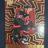 2023-24 Upper Deck Extended Seeing Red Silver and Gold Variations (List)