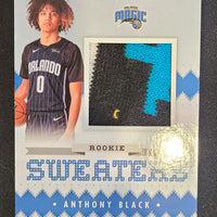 2023-24 NBA Hoops Basketball Rookie Sweaters #RSW-ANT Anthony Black Orlando Magic