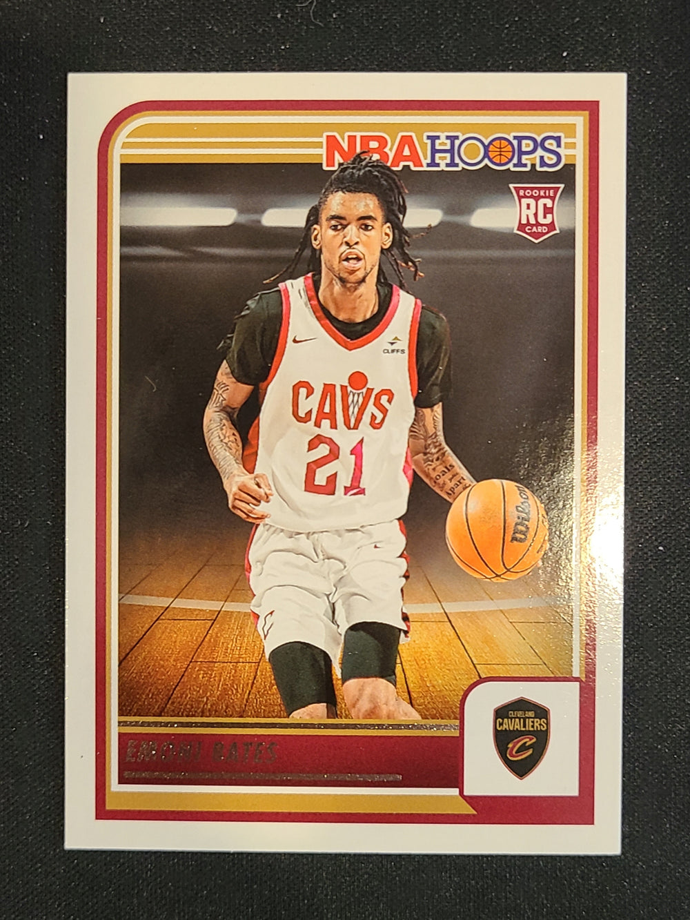 2023-24 Hoops #266 Emoni Bates Cleveland Cavaliers RC