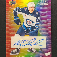 2023-24 Allure Full Rainbow Auto #CFA-NE Nikolaj Ehlers Winnipeg Jets