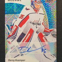 2023-24 Allure Blue Line Auto #45 Darcy Kuemper Washington Capitals 19/35