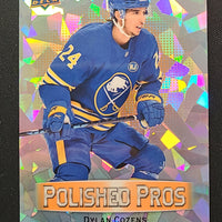 2023-24 Allure Polished Pros Orange #PP-23 Dylan Cozens Buffalo Sabres 10/399