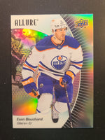 
              2023-24 Allure Base Variations Including Black Rainbow, Red Rainbow, and Orange Slice (List)
            