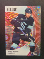 
              2023-24 Allure Base Variations Including Black Rainbow, Red Rainbow, and Orange Slice (List)
            