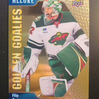 2023-24 Allure Golden Goalies Inserts (List)