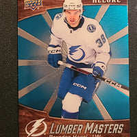 2023-24 Allure Lumber Masters Inserts (List)