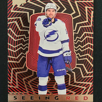 2023-24 Upper Deck Extended Seeing Red Silver and Gold Variations (List)