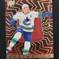 2023-24 Upper Deck Extended Seeing Red Silver and Gold Variations (List)