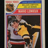 1985-86 OPC #262 Mario Lemieux Rookie Scoring Leader *See Photos for condition