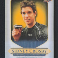 2024-25 Tim Hortons Sidney Crosby Retrospectives Inserts (List)