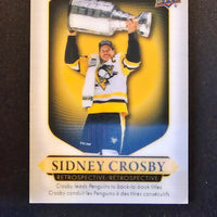 2024-25 Tim Hortons Sidney Crosby Retrospectives Inserts (List)