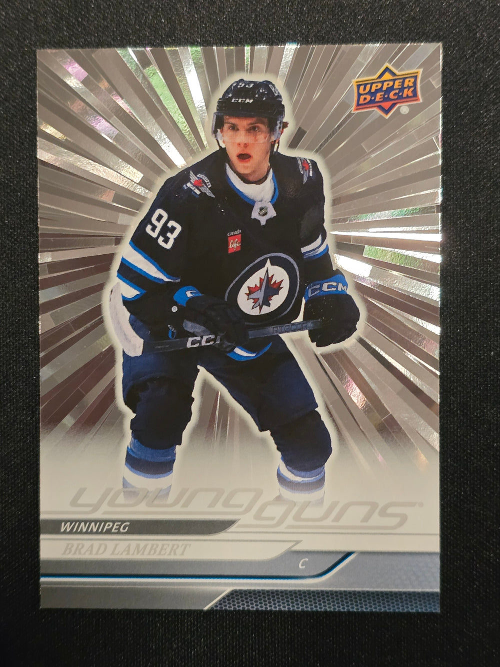 2024-25 Upper Deck Series 1 Young Guns OUTBURST Parallels (List)