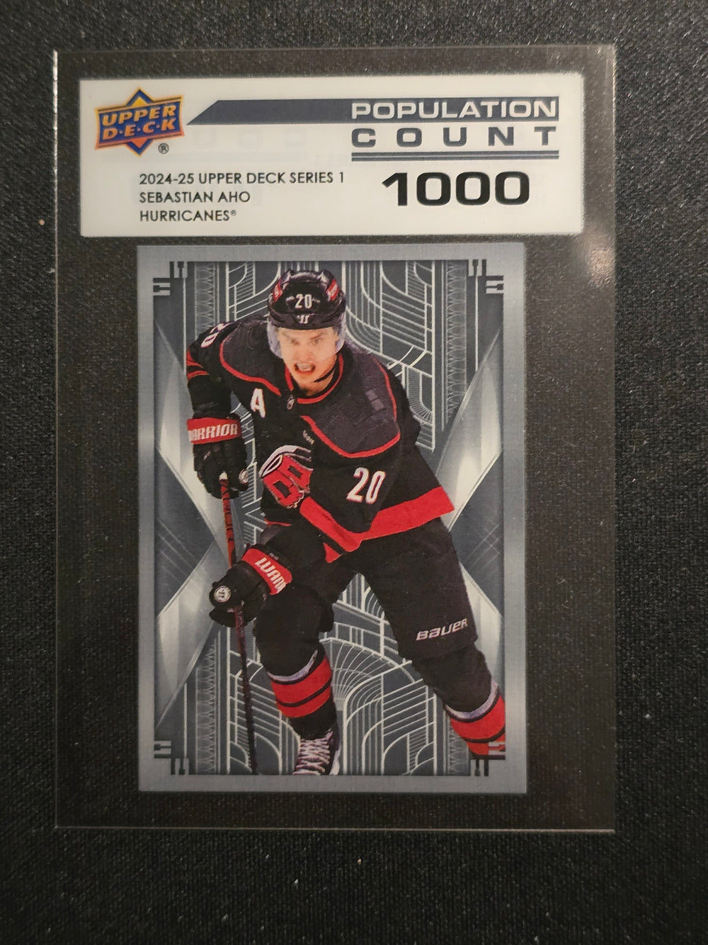 2024-25 Upper Deck Series 1 Population Count Inserts (List)