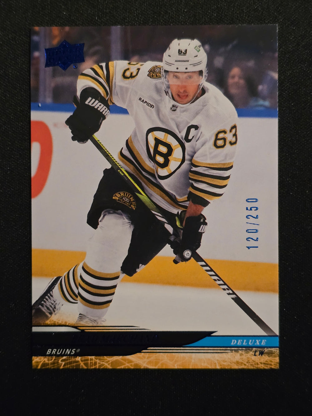 2024-25 Upper Deck Series 1 Deluxe #15 Brad Marchand Boston Bruins 120/250